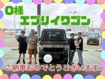 エブリイワゴン納車しました！！！！