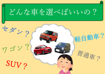 車選びってどうするの？