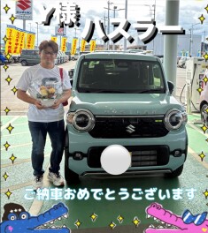 ハスラー納車しました！！！！