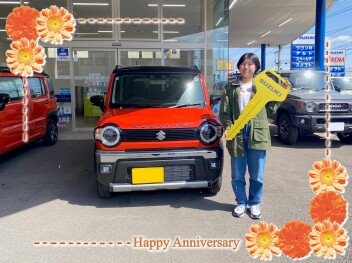 Ｈ様、ご納車おめでとうございます！