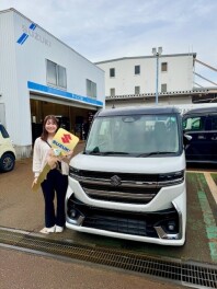 Ｈ様　スペーシアカスタムご納車おめでとうございます！