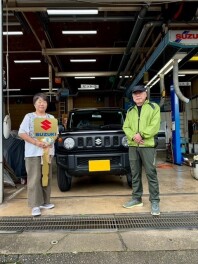 Ｈ様　ジムニーご納車おめでとうございます！