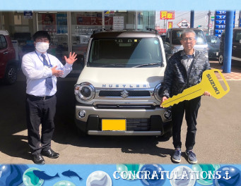 H様ご納車おめでとうございます！