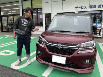 Ｉ様　ソリオバンディッドのご納車おめでとうございます(*'▽')