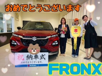 ＊フロンクス納車でした＊