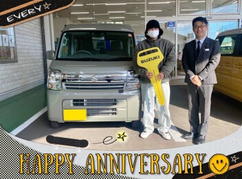 エブリイ☆祝納車記念☆I様