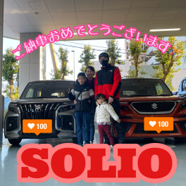 Ｉ様ソリオバンディットご納車☆