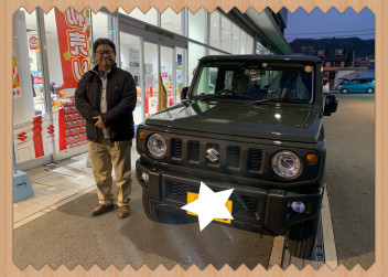 ジムニーを納車しました！