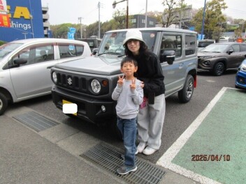 K様　ご納車おめでとうございます！