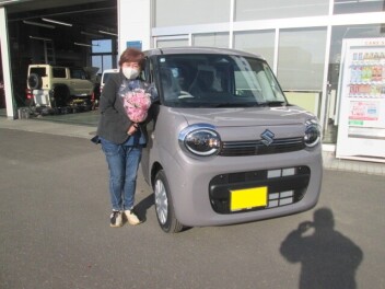 ワゴンＲスマイルご納車☆彡(´∀｀)