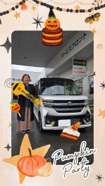 スペーシアカスタム ご納車おめでとうございます♬