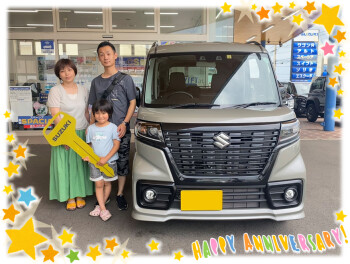 K様☆スペーシアベース☆ご納車記念