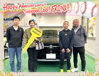 ご納車記念☆フロンクス！☆K様