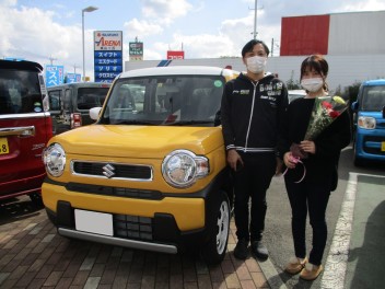 ★ご納車御礼★ハスラーをご納車しました！