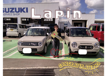 ＼ラパンご納車！／