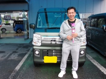 エブリイワゴンご納車