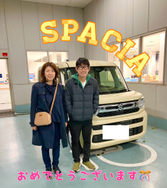 M様スペーシアご納車☆