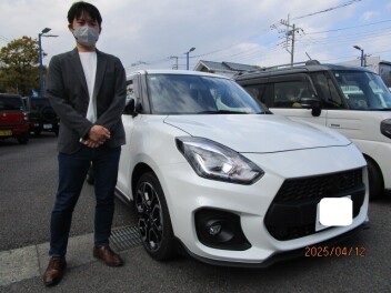 O様　ご納車おめでとうございます！