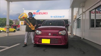 アルトご納車させていただきました♪