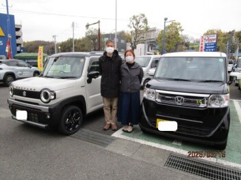 O様　ご納車おめでとうございます！