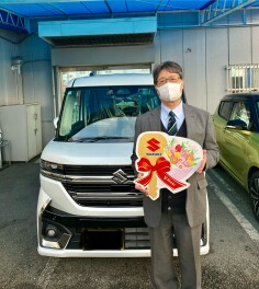 スペーシアカスタムご納車しました！