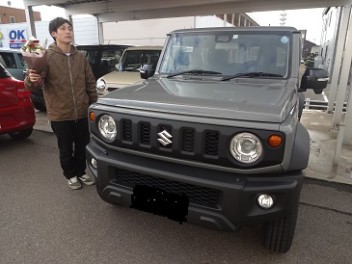 ジムニーシエラ納車いたしました！