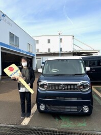 Ｓ様　ワゴンＲスマイルご納車おめでとうございます！