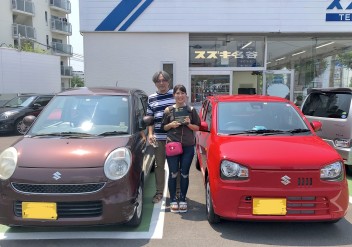 とってもかわいいピュアレッドアルト★ご納車です！