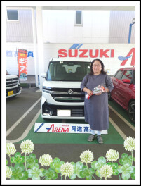 ★納車★スペーシアカスタム　    ＨＹＢＲＩＤ　ＸＳターボ