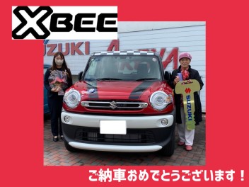 【クロスビー】ご納車おめでとうございます！