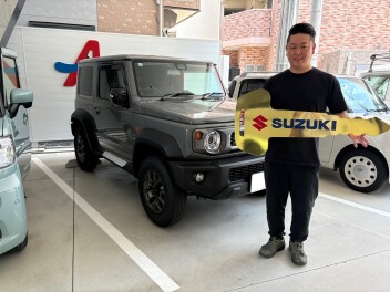 ジムニーシエラ　ご納車おめでとうございます