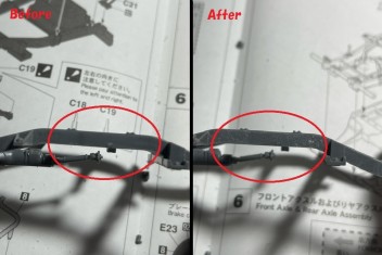 ジムニープラモデルの制作始めました！その②