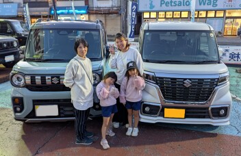 新車スペーシアギアのご納車です