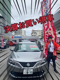 アリーナ牧港中古車センター決算セール開催中