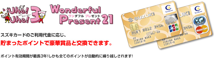 ワンダフルプレゼント21