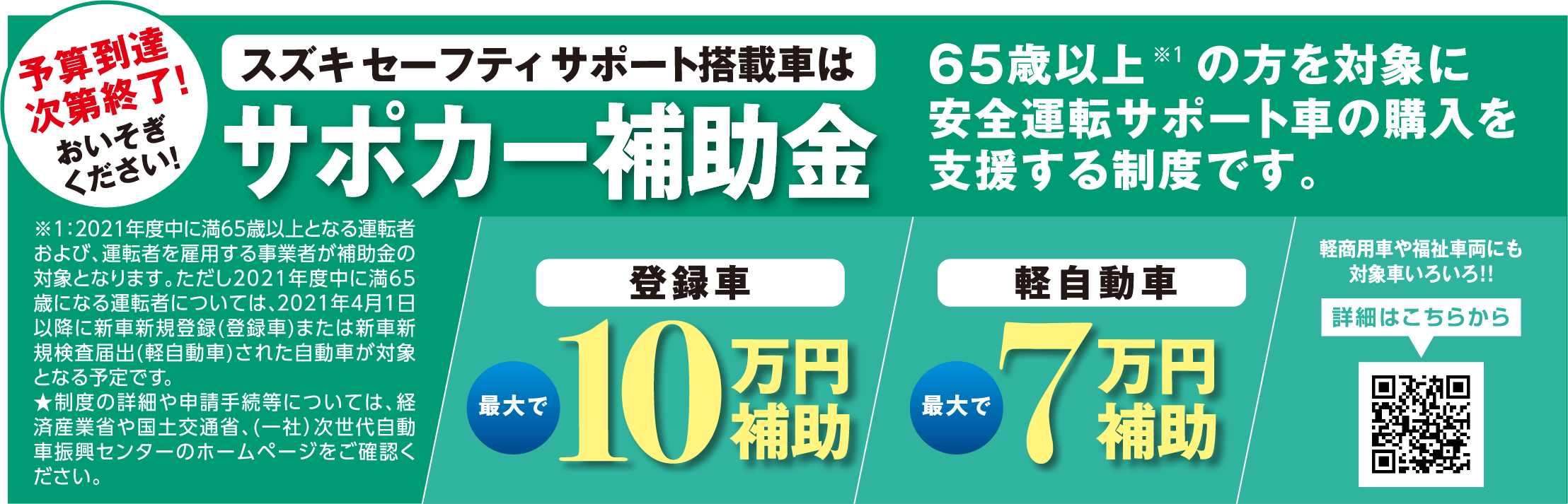 サポカー補助金