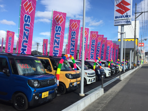 中古車展示場