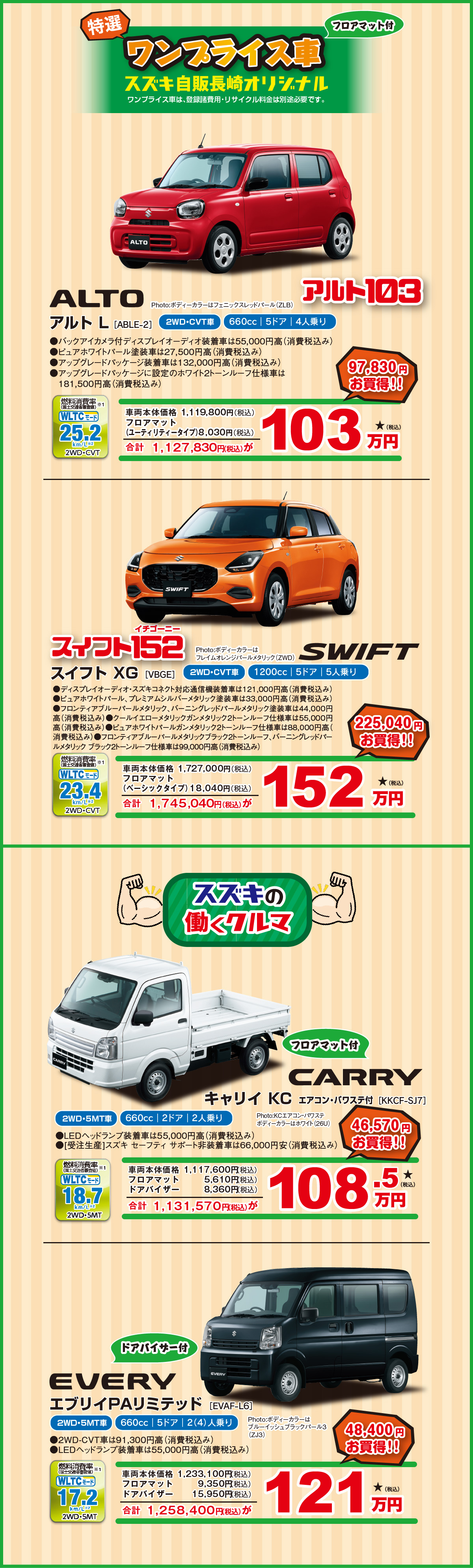 2/8-2/16 スズキ大決算 プレミアム商談フェア｜株式会社スズキ