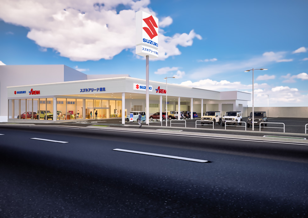 スズキアリーナ藤見 21年9月オープン 株式会社 スズキ自販新潟
