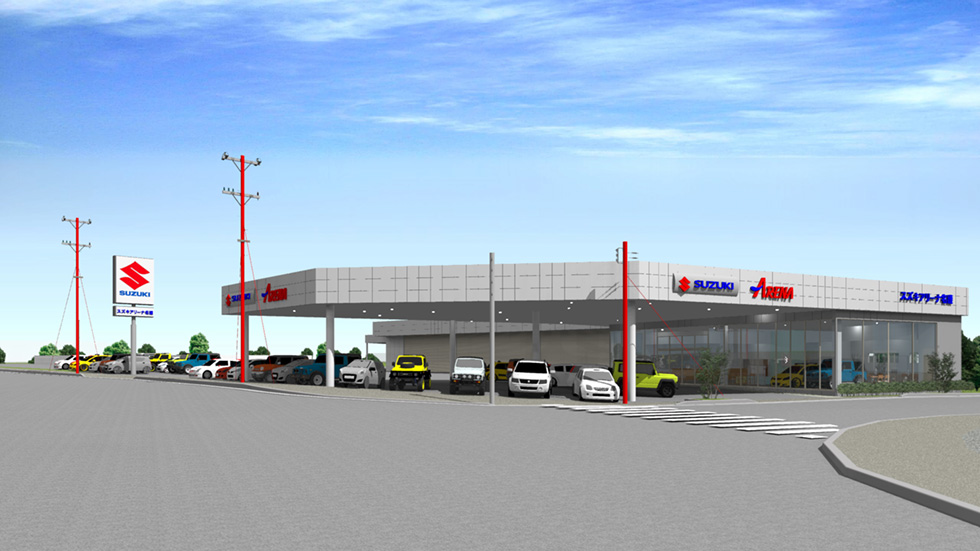 スズキアリーナ名護 グランドオープンへの道 株式会社 スズキ自販沖縄