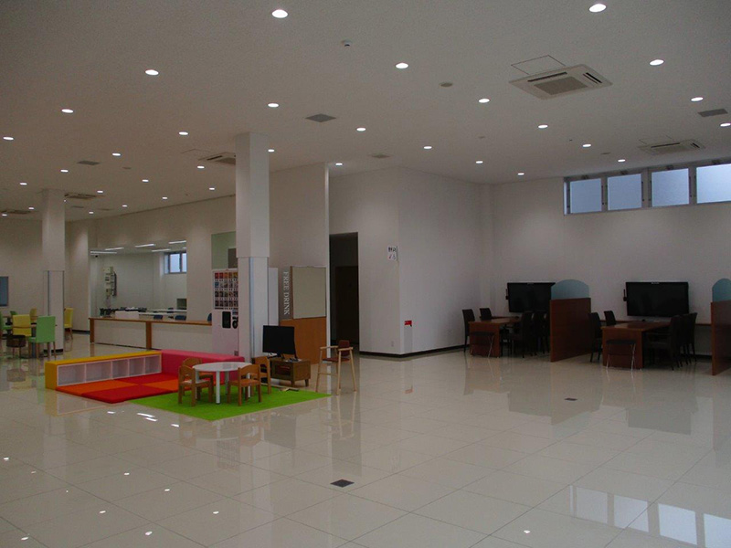 広々した展示場