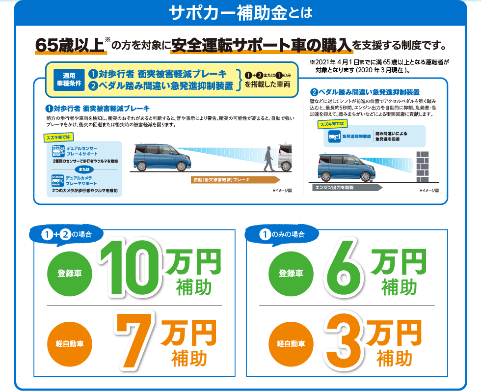 サポカー補助金とは