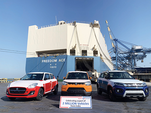 スズキ インドで四輪車累計輸出0万台を達成 スズキ