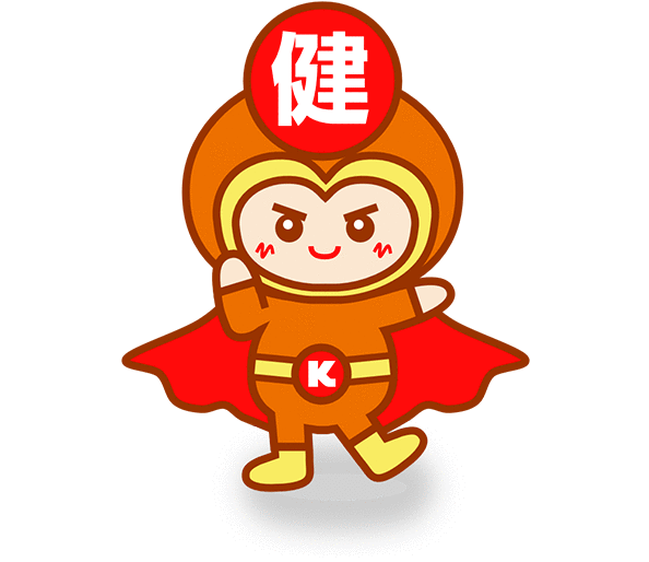 健康経営キャラクター キャプテン・ケンタくん