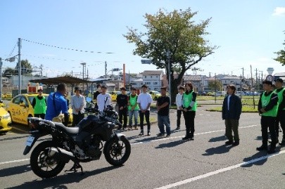 二輪車安全運転講習②